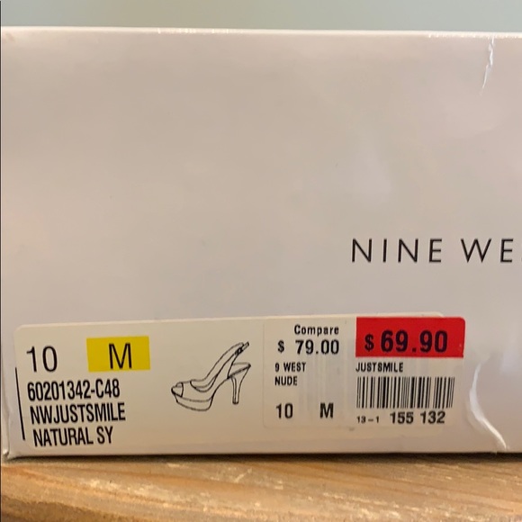 Nine West high heels w/ platform - Picture 6 of 7